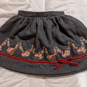 Janie and Jack wool skirt 2t